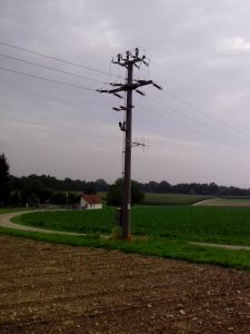 Dieser Strommast intressierte mich schon lange...
