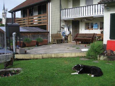 Terrasse vor dem Startschuss zur Renovation am 14.06.2016