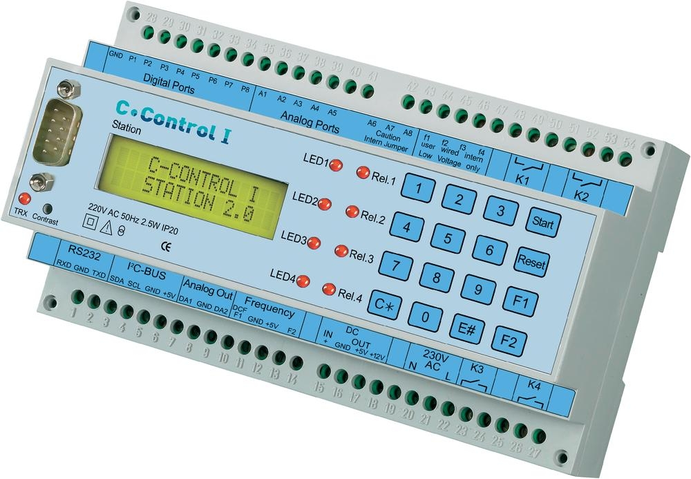 Hutschienen C-Control I Station 2.0