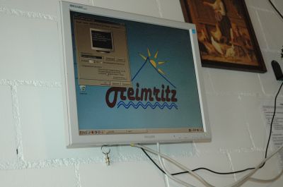 Hausautomatiesierungs-Bildschirm im Heimritz