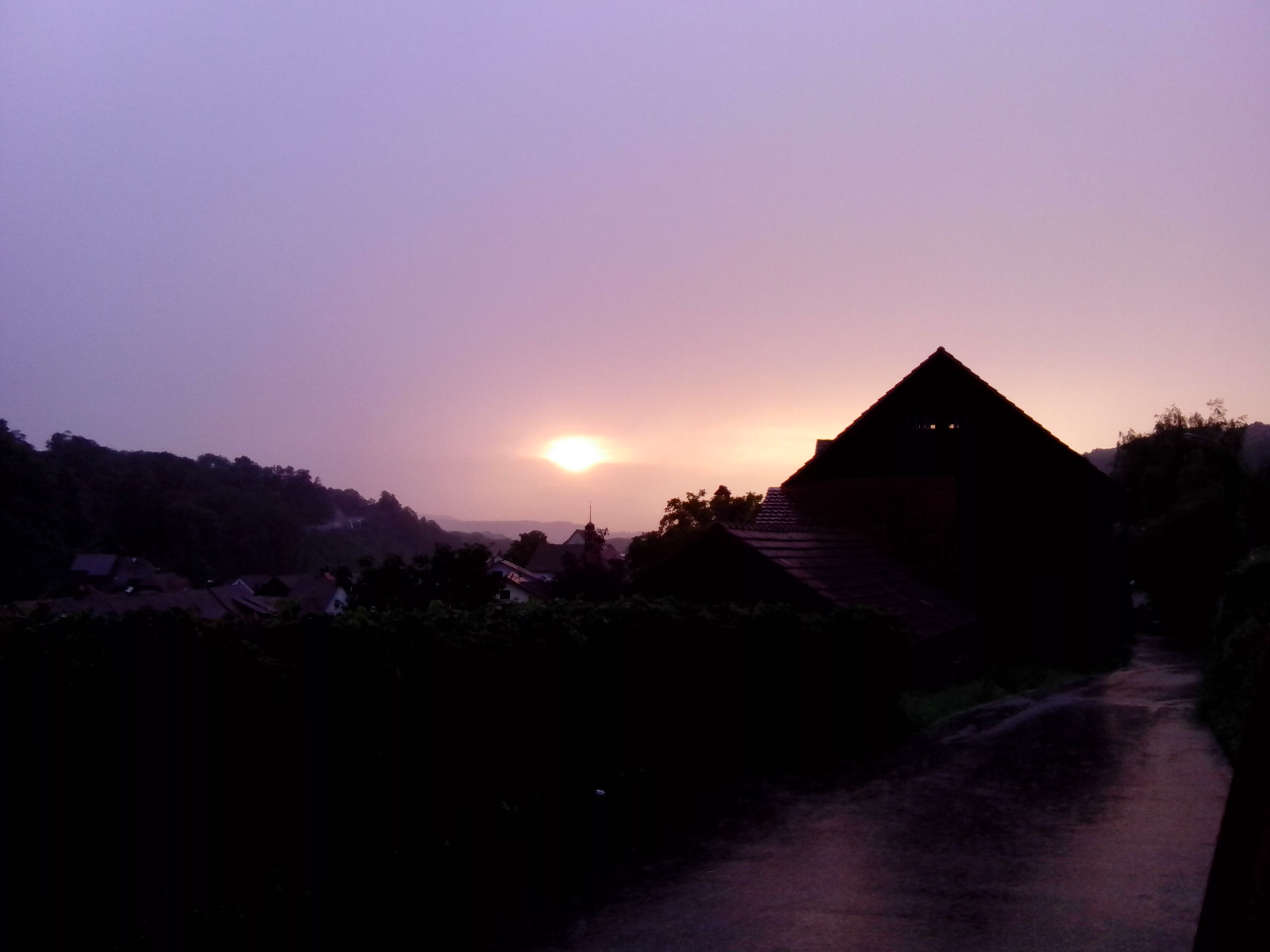 Abendstimmung in Teggerfelden (AG)