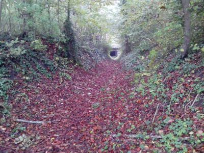 Durch diese Gasse muss er kommen...