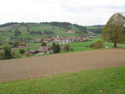 Das schöne Dorf Dürrenroth im Emmental