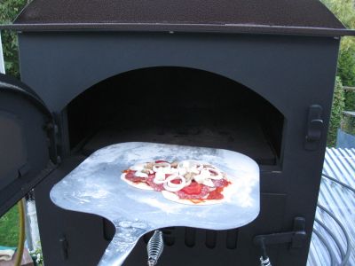 Rein in den Ofen