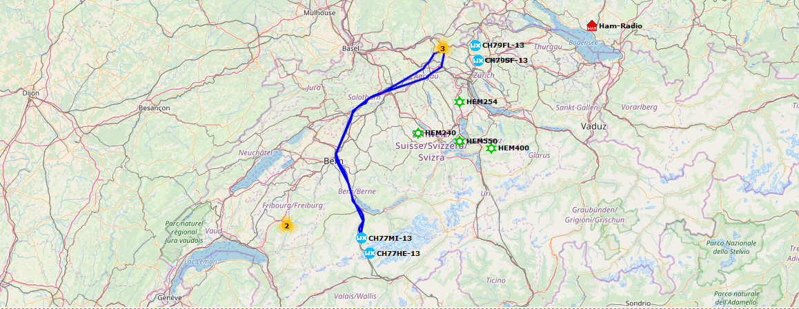 Von Baldingen nach Blausee-Mitholz und zurück am 21.06.2018