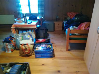 Mein Zimmer, eingerichtet nach Aschi, von der ersten Blickrichtung