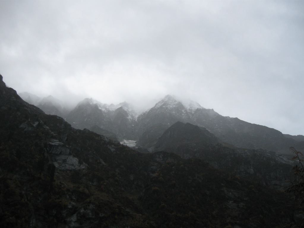 Schnee auf dem Hockenhorn