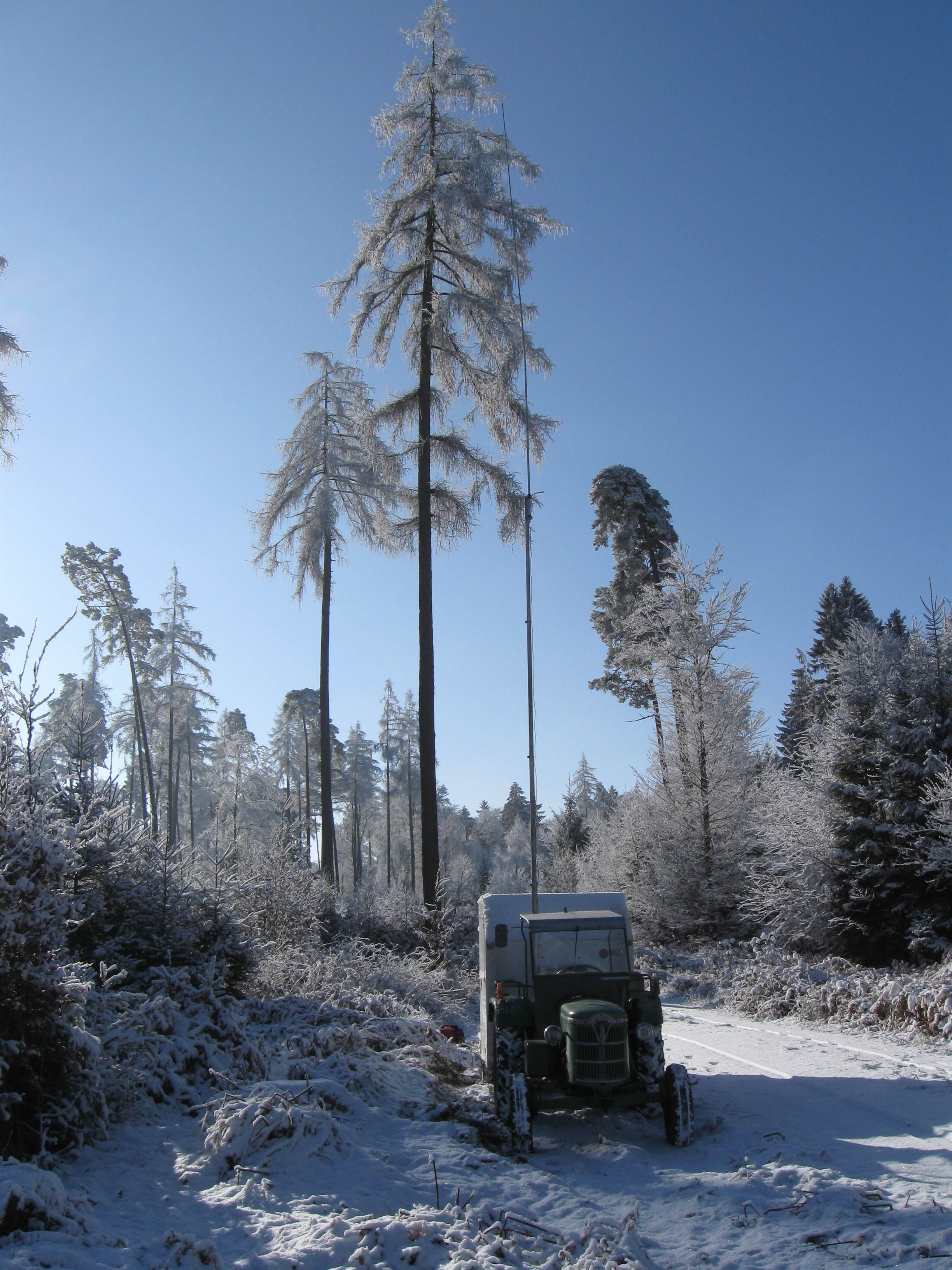 Mobiler Funkshak am 2.Standort