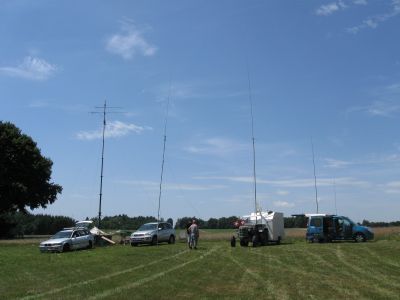 Der Fielddayplatz am 07.07.2017 um ca 15 Uhr