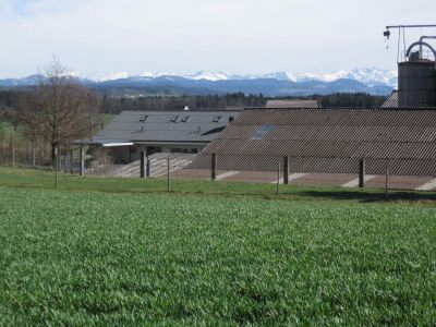 Genial wie weit man da die 'bezuckerten' Berge sieht...