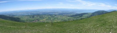 Panorama vom Chasseral Richtung Seeland