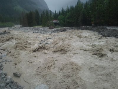 Kander bei Selden am 22.07.2014 um 07:34 Uhr