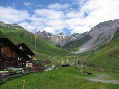 Aussicht Tal einwärts von Sunnistafel