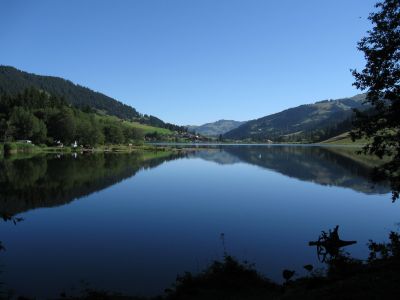 ...und der Blick über den Schwarzsee von der anderen Seite.