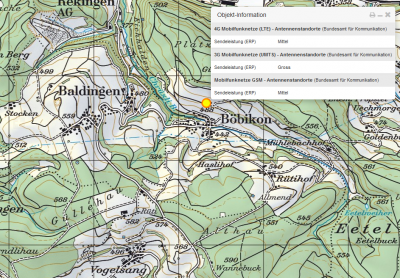 Swisscom Natelzelle in Boebikon