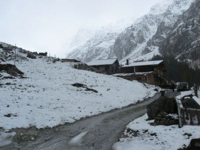 Das Berggasthaus Heimritz am 1. Juni 2013