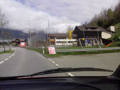 Radarkontrolle in Kandergrund