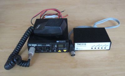 CV 2000 40 Kanal FM 4 Watt CB-Funkgerät mit TNC21S 1200 Baud AFSK Packet-Radio-TNC